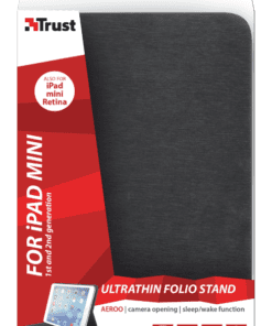 Trust Aeroo Ultrathin Folio Stand for iPad mini - 19841 BLACK