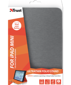 Trust Aeroo Ultrathin Folio Stand for iPad mini - 19842 Grey/Orange