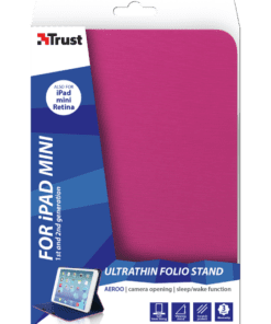 Trust Aeroo Ultrathin Folio Stand for iPad mini - 19843 Pink/Blue