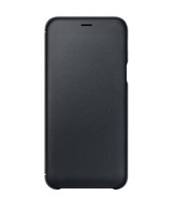 SAMSUNG A6 FLIP COVER WA600 BLACK