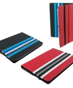 TRUST REVERSO REVERSIBLE FOLIO FOR 10" TABLETS - BLACK/RED #19808