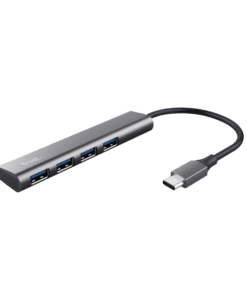 Trust USB-C To 4 Port USB-A 3.2 Gen1 Hub Halyx