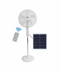 EDM Solar Powered Stand Fan