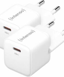 Intenso USB Type-C Double Pack Wall Charger