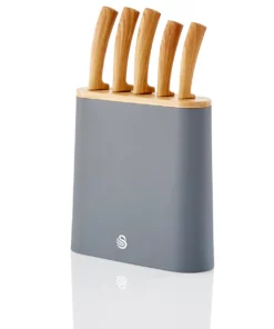 Swan Nordic 5 Piece Knife Block