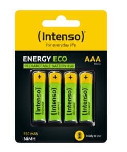 Intenso Rechargeable 850 mAh Batteries AAA