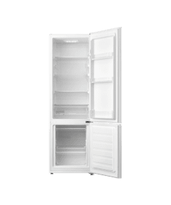 comfee fridge freezer open view