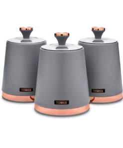 Tower Cavaletto Set Of 3 Canisters