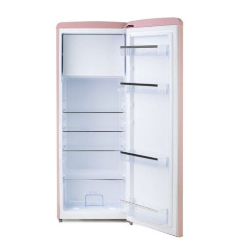 Domo Pink Fridge Retro 4 shelves