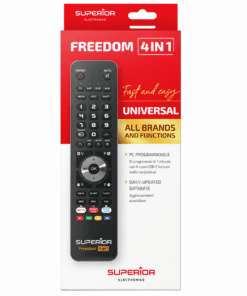 Superior Freedom 4-in-1 Universal Programable TV Remote Control